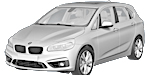 BMW F45 U3165 Fault Code